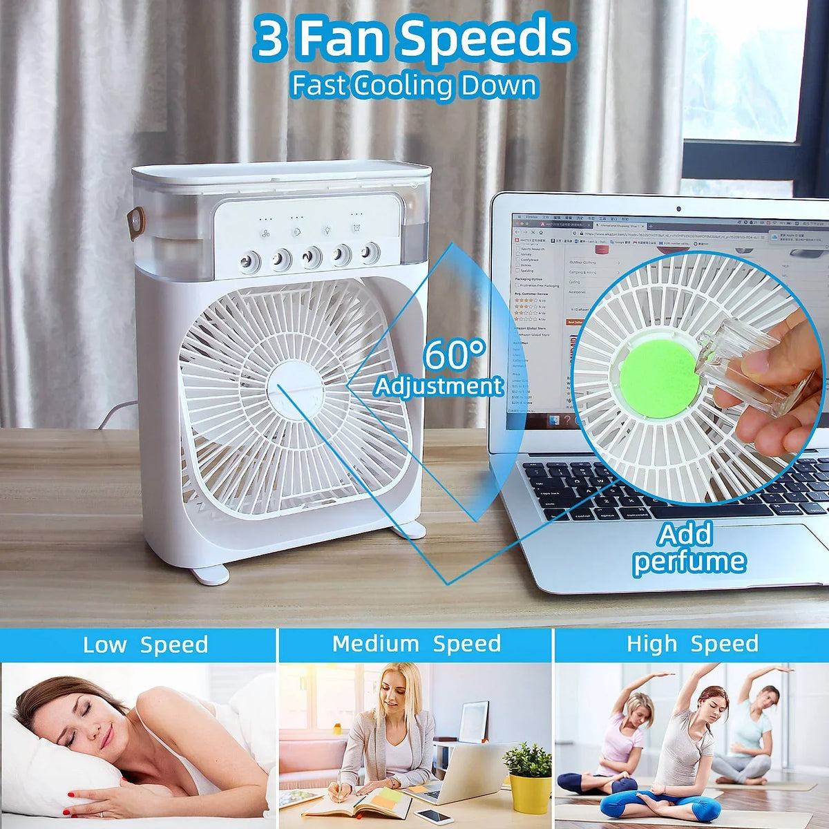 Portable Mini Air Conditioner / Cooler