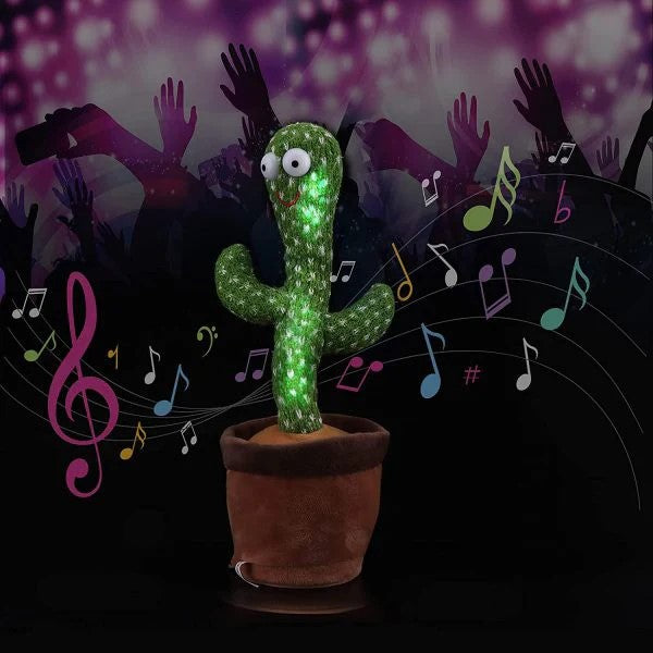 Cactus Plush Toy: Singing, Dancing, and Learning Fun for All Ages