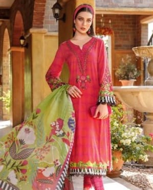 Maria B Lawn | Unstitched Collection 3 Pieces Casual Wear| Summer 24